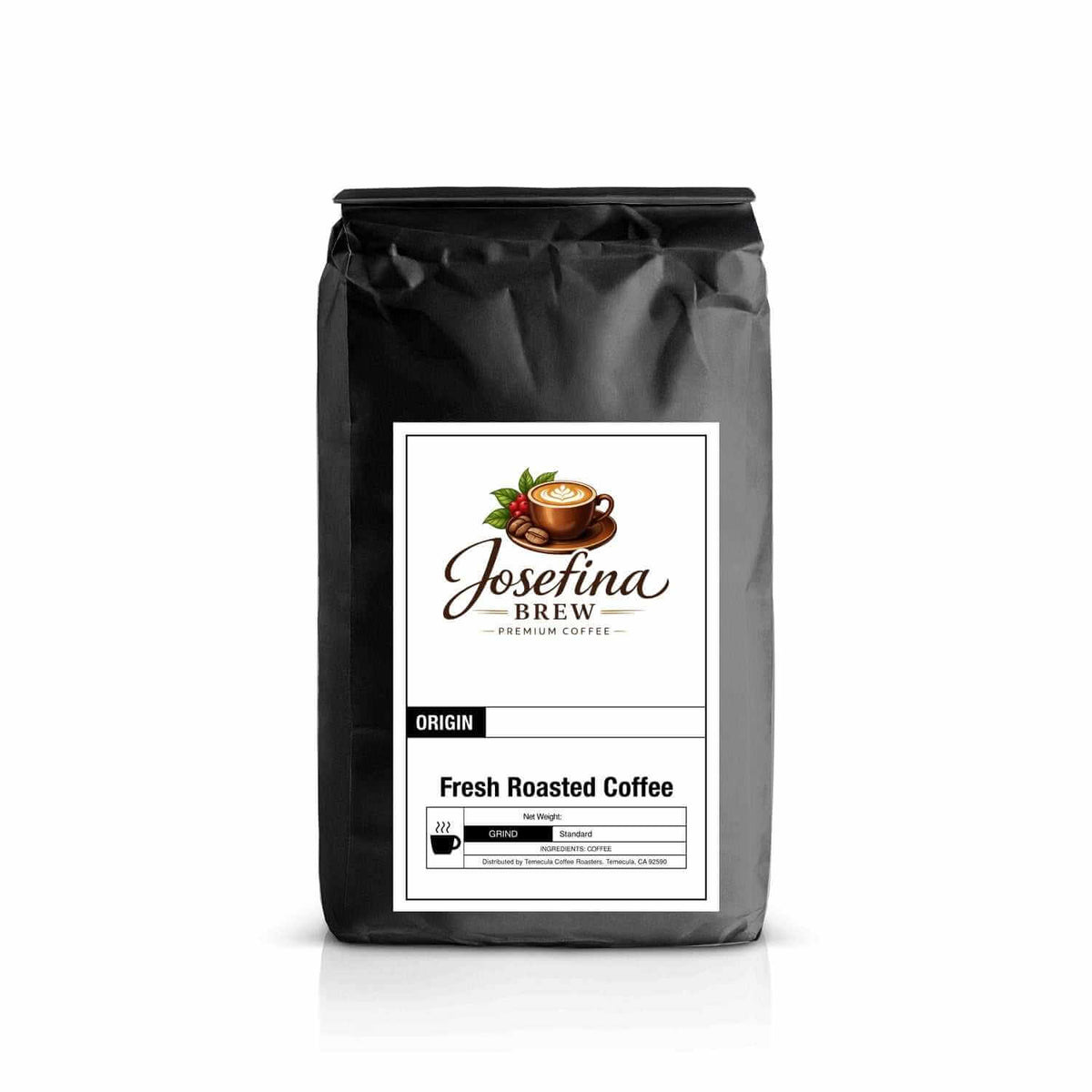 Kenya medium roast coffee with balanced flavor and smooth aroma in a cup