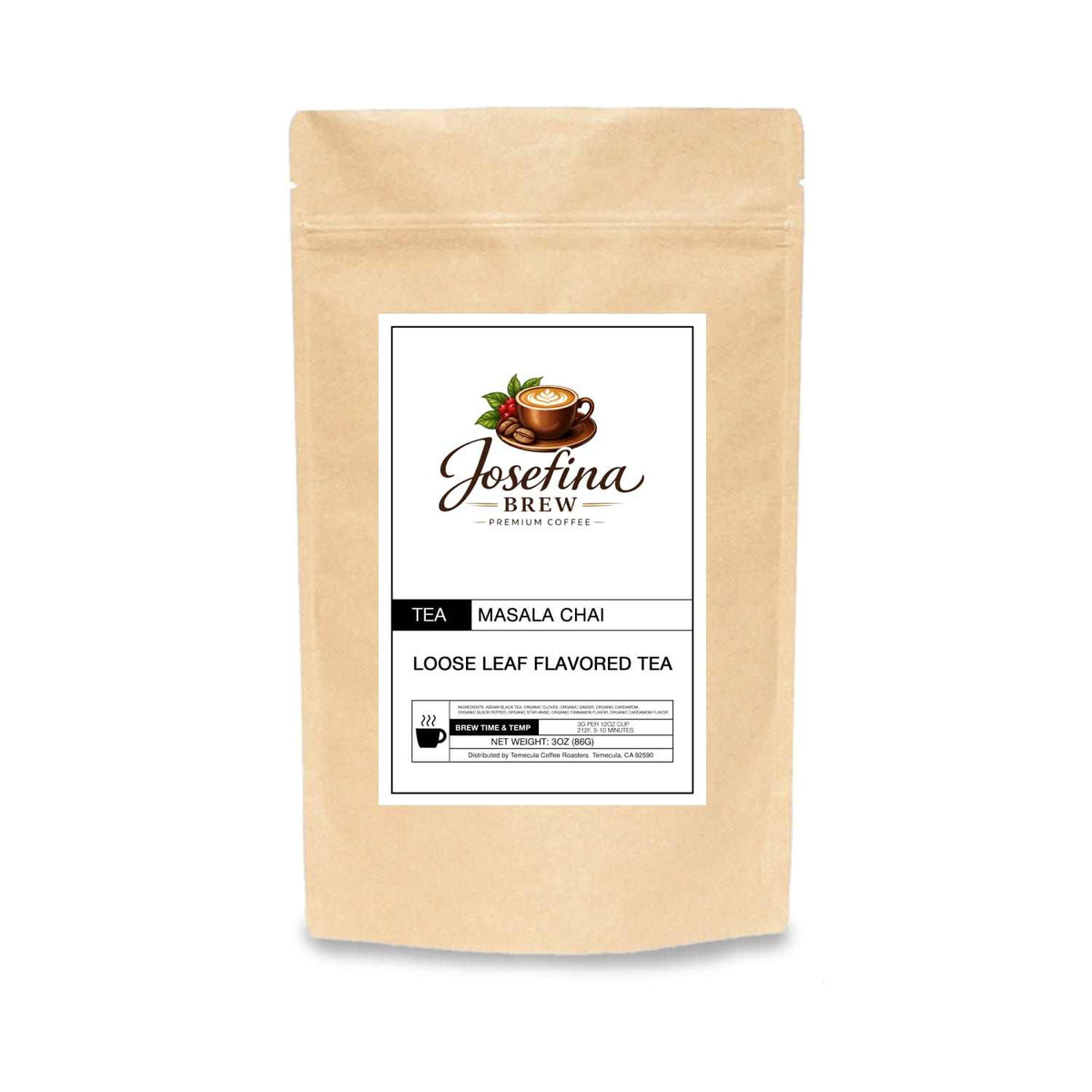 Cup of Masala Chai traditional spiced tea with rich aroma and warming spices